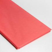 Бумага Тишью 10 листов по 50х66 см. цвет красный